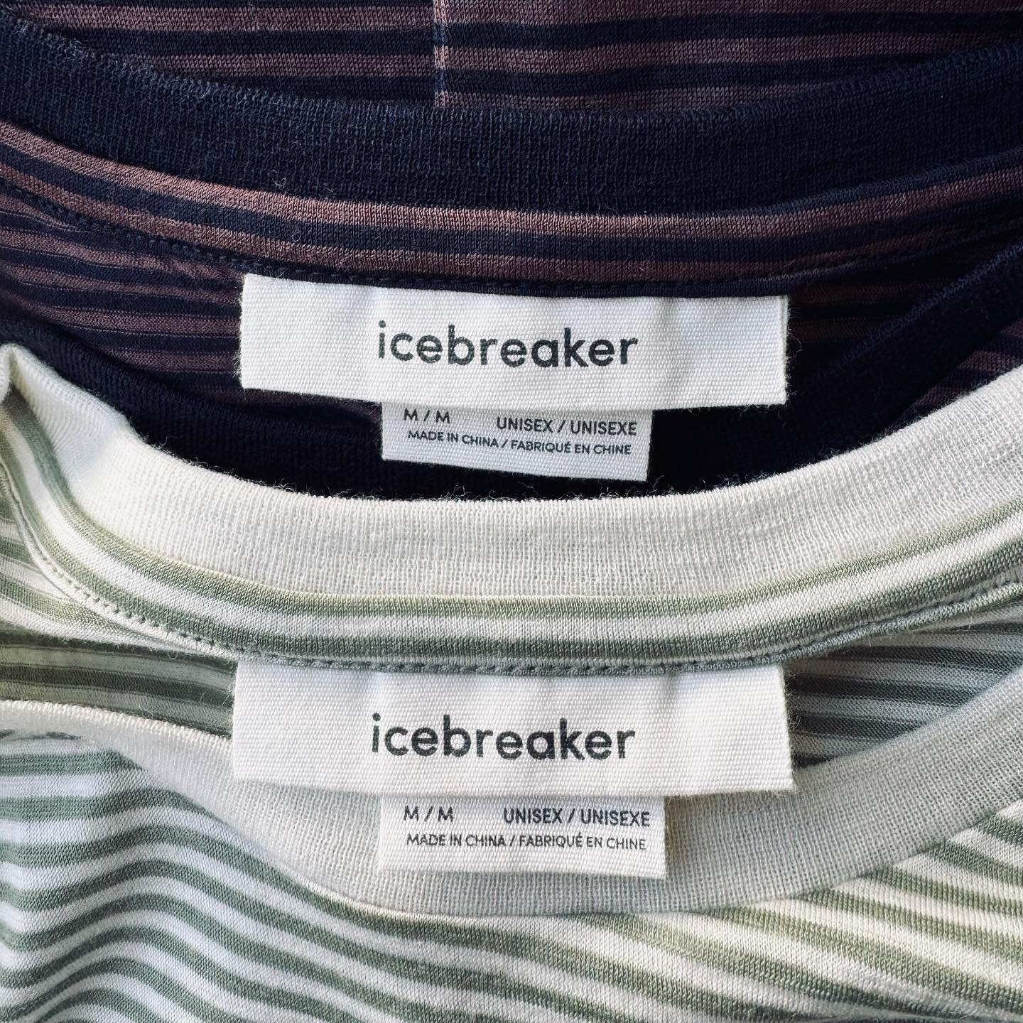 icebreaker ( NEW ZEALAND ) U150 BLEND 200 MERINO STRIPE SS TEE 

#icebreaker #merinowool #アイスブレーカー #ボーダー #lancah